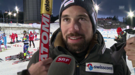 <b>...</b> Video «Biathlon: Weltcup Östersund, Interview <b>Benjamin Weger</b>» abspielen - 464