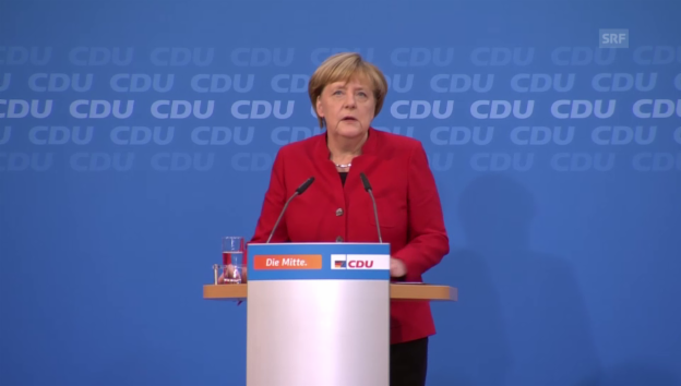 Video «Merkel kündigt Kandidatur an» abspielen
