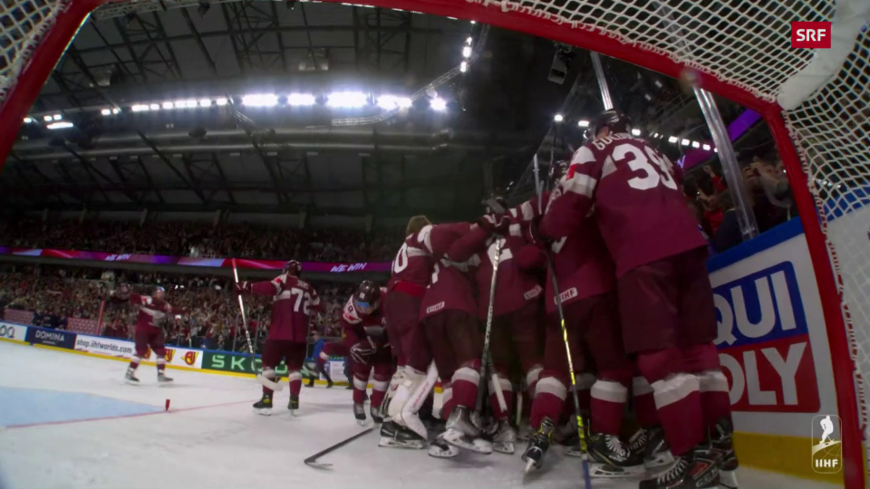 Riesige Emotionen nach dem Lettland-Triumph 