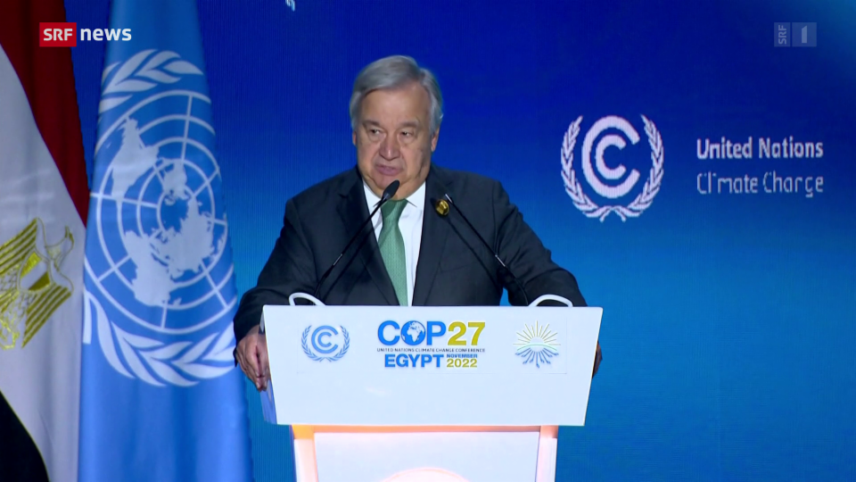 Antonio Guterres: «Wir sind auf dem Weg in die Klimahölle»
