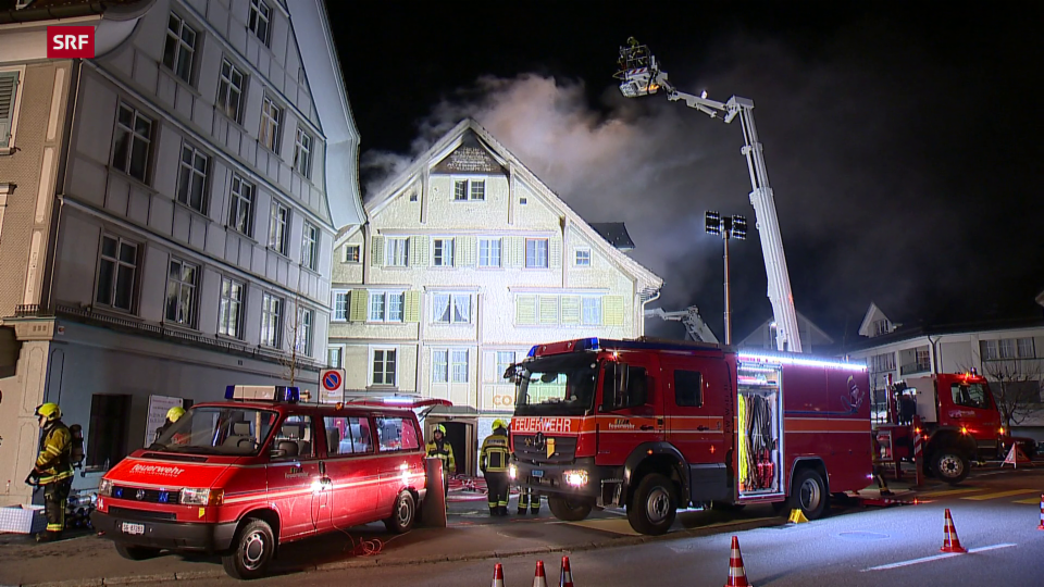 Brand in Wattwil (SG) fordert ein Todesopfer