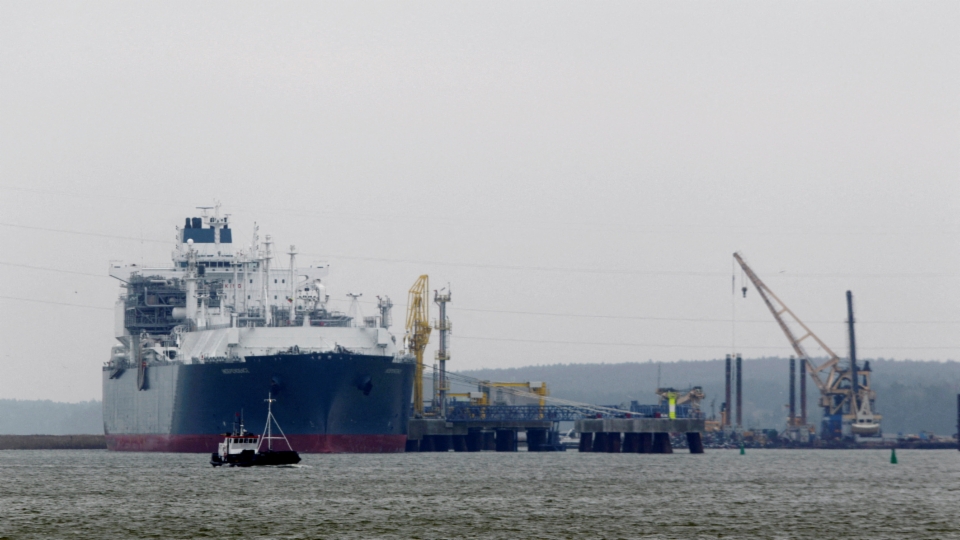 Litauen erhält jetzt genug LNG-Gas über das Terminal in Klaipeda