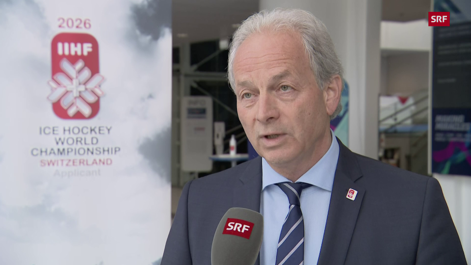 SIHF-Präsident Rindlisbacher: «Hoffen, dass das ein Leuchtturm-Projekt wird»