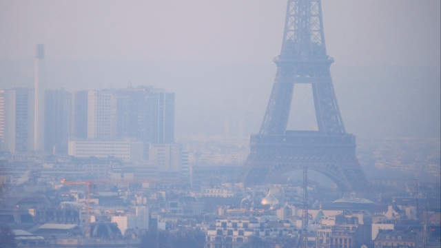 Dicke Luft in Frankreichs Städten