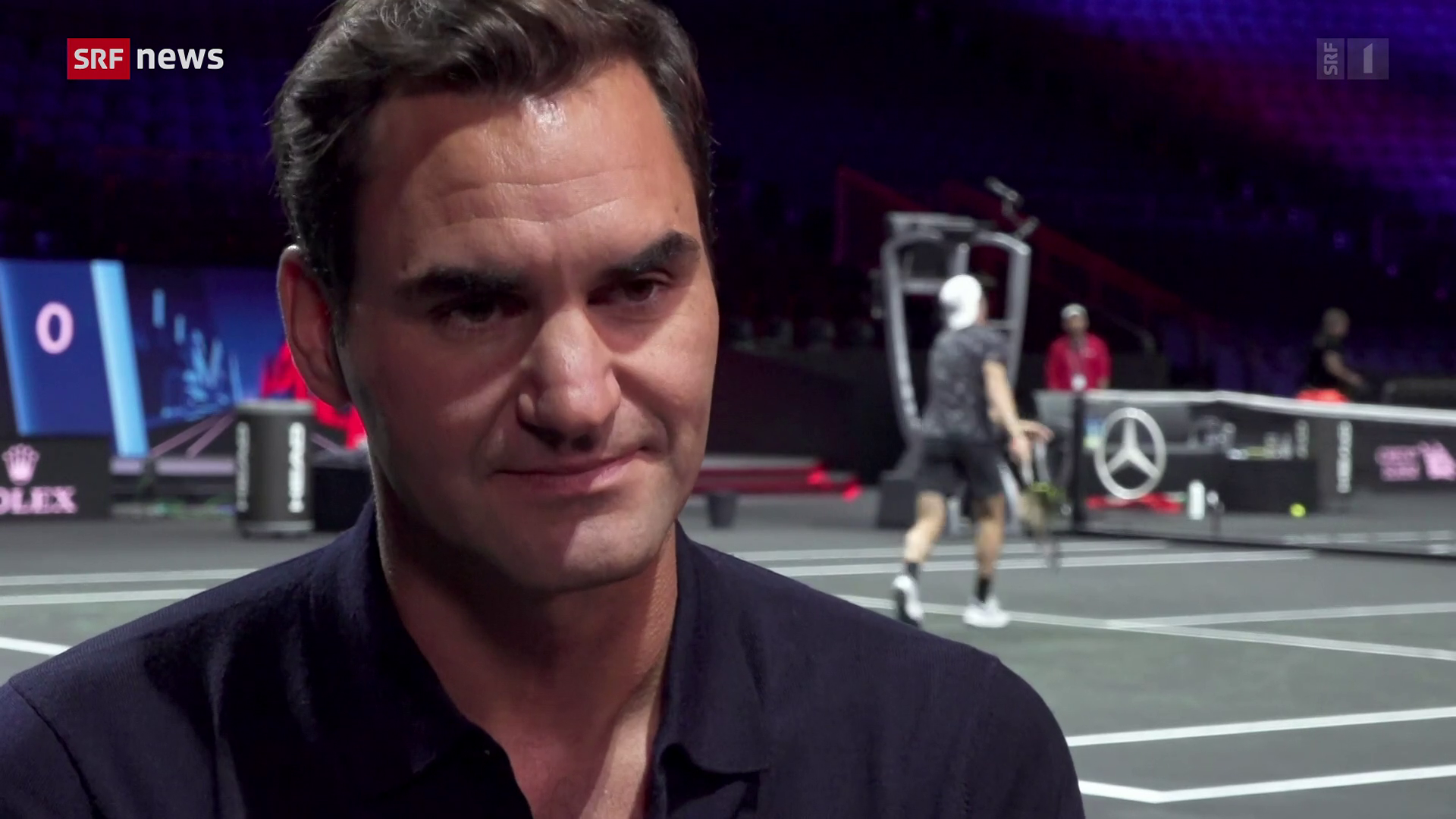 Tagesschau - Roger Federer zu seinem Rücktritt