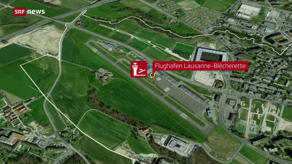 Flughafen Lausanne-Blécherette: Ausbaupläne sorgen für Ärger