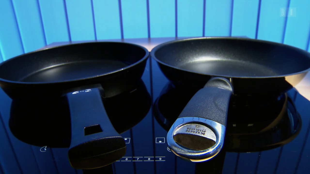 Espresso nichts Bratpfannen - lassen Kassensturz SRF Sie So - im Kassensturz-Tests - anbrennen Test: