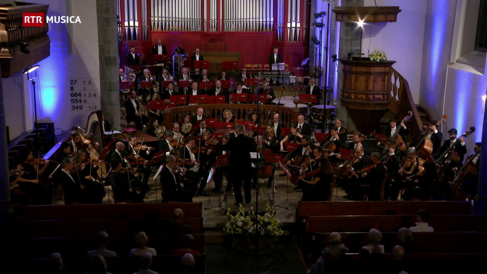 Orchestra della Svizzera italiana - Dritte Sinfonie, op. 116 da Gion Antoni Derungs