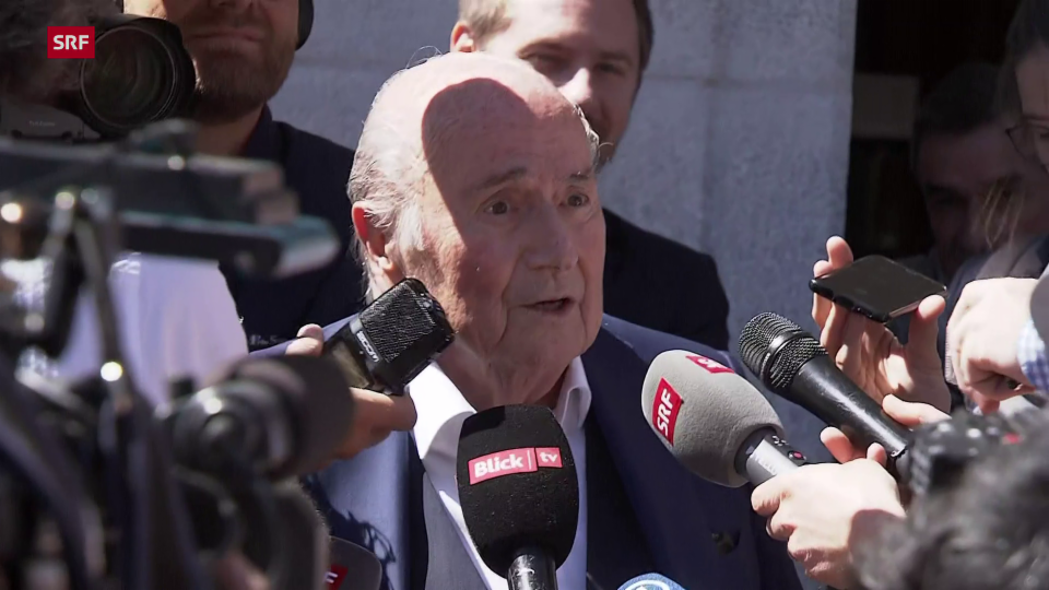 Blatter: «Quai è super per mai – e per il ballape»