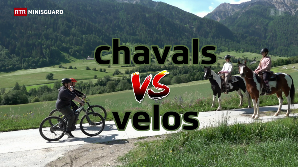 E-bike vs. chaval