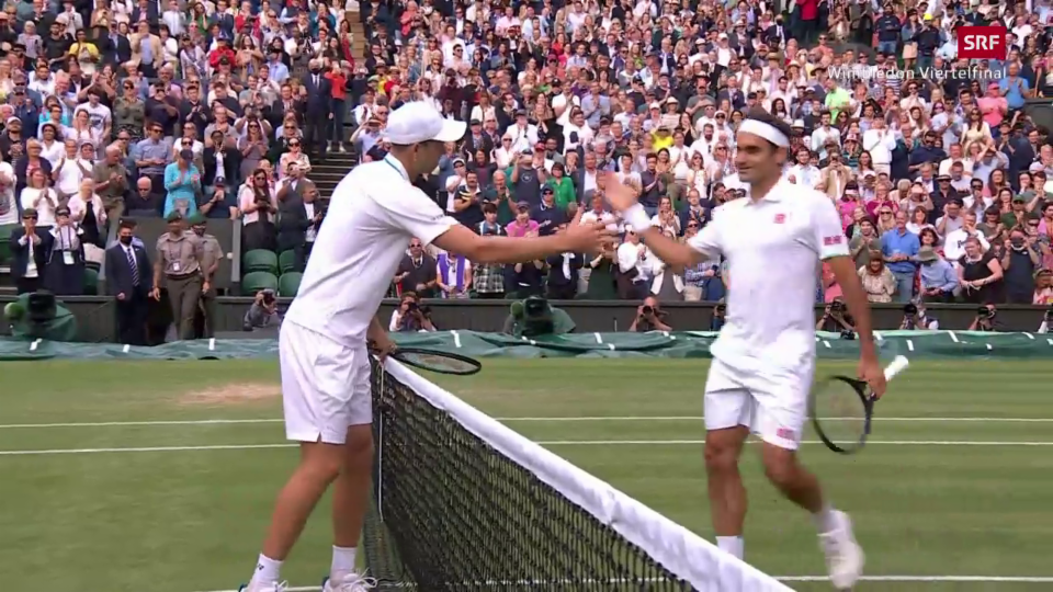 Archiv: Die Live-Highlights bei Federer – Hurkacz in Wimbledon