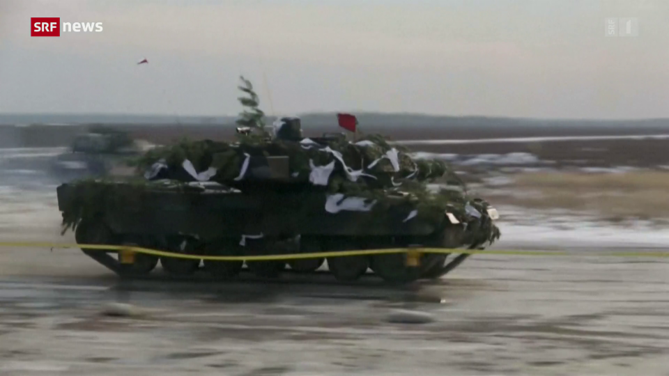 Archiv: Kampfpanzer für die Ukraine – eine logistische Herausforderung