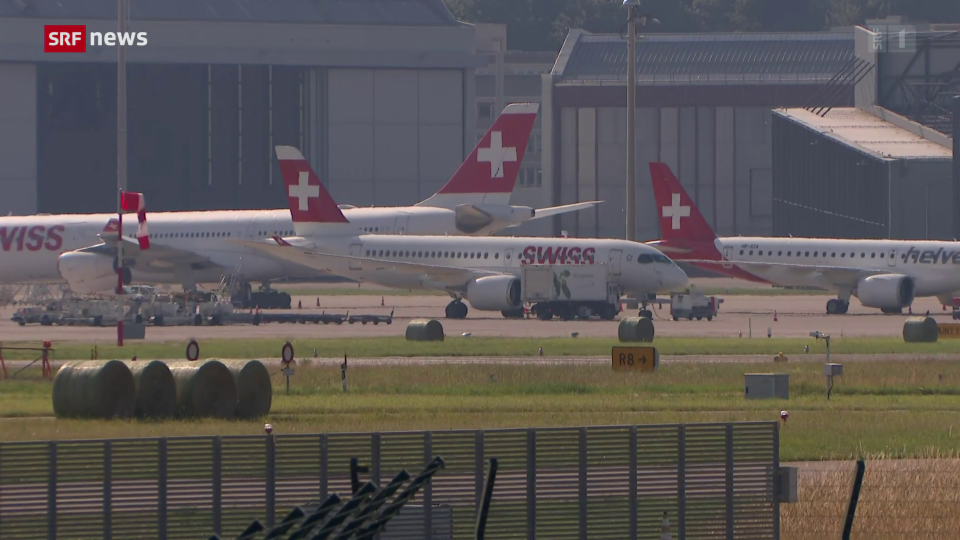 Luftraum über Schweiz gesperrt