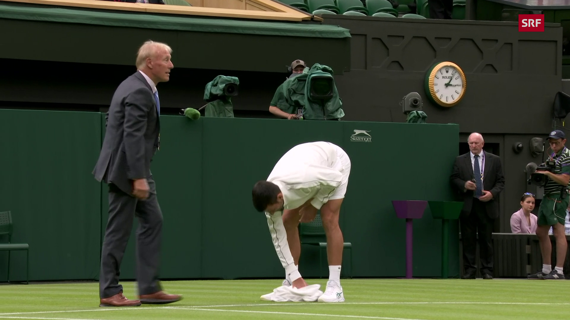 Wimbledon Round-up Männer - Djokovic muss putzen