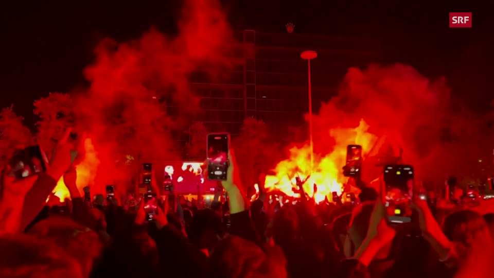 Public Viewing: Ils fans da Genevra celebreschan la victoria