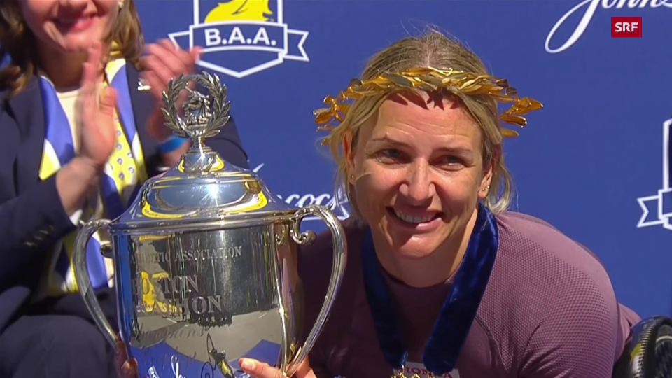 Manuela Schär gewinnt Boston Marathon 