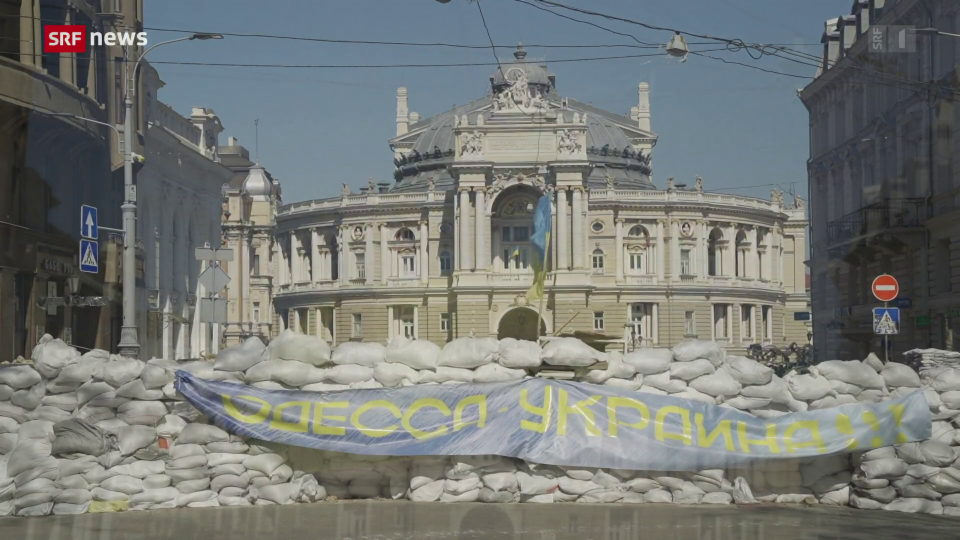 Die Hafenstadt Odessa im Krieg