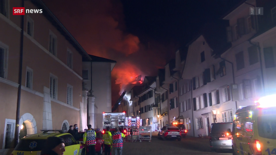 Grossband zerstört Altersheim in Solothurner Altstadt