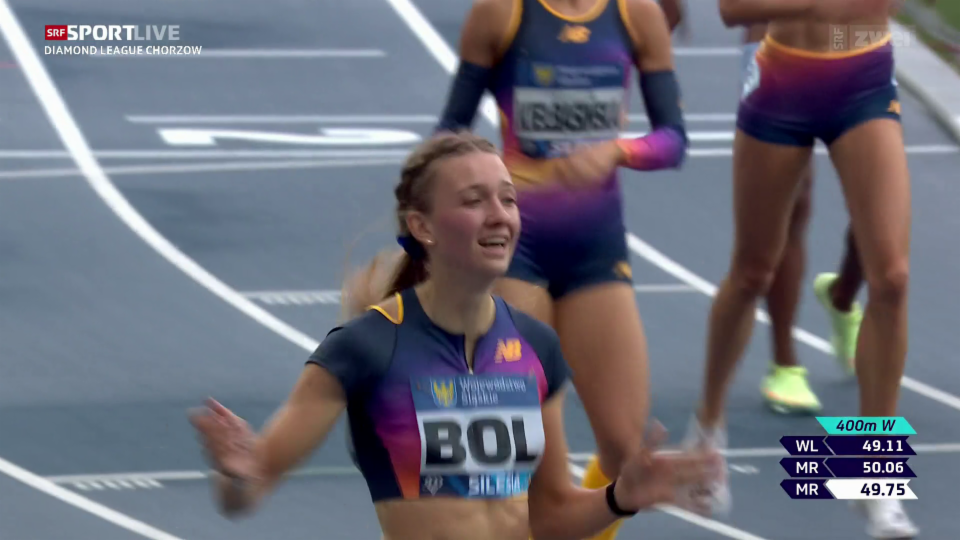 400 m Frauen: Bol läuft unter 50 Sekunden