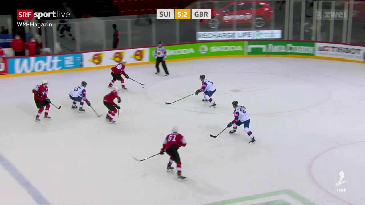 Eishockey-WM-Magazin - Schweiz schliesst Gruppenphase mit Sieg ab