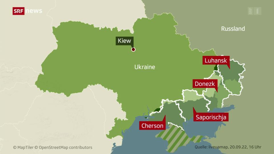 Referenden im Osten der Ukraine über Beitritt zu Russland