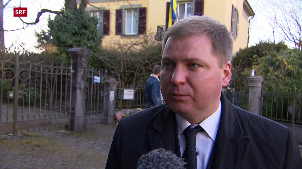 Artem Rybchenko, Botschafter der Ukraine in der Schweiz: «Die Leute brauchen jede Hilfe.»