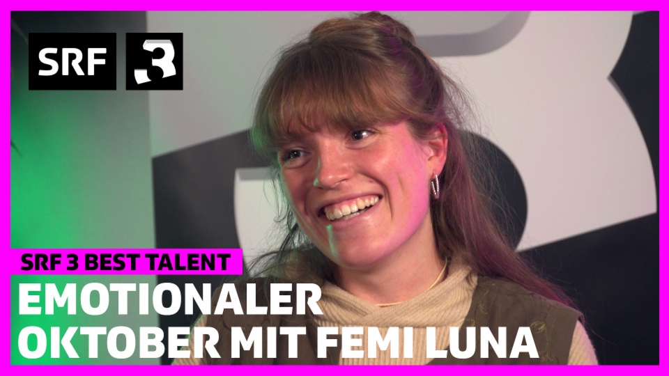 Femi Luna ist «SRF 3 Best Talent» im Oktober 2021