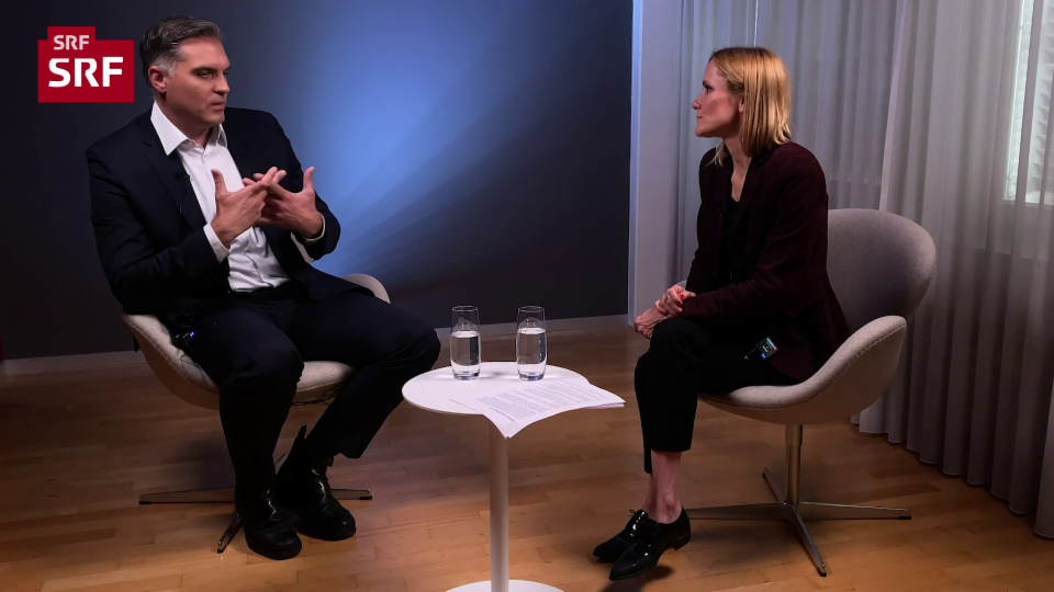CNN-Journalist Frederik Pleitgen im Gespräch mit «Club»-Moderatorin Barbara Lüthi