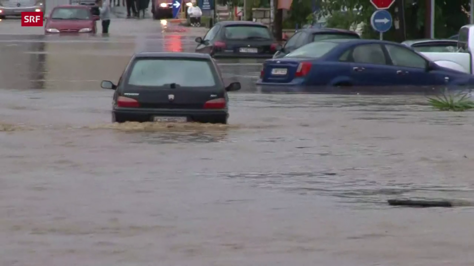 Überschwemmungen in Griechenland