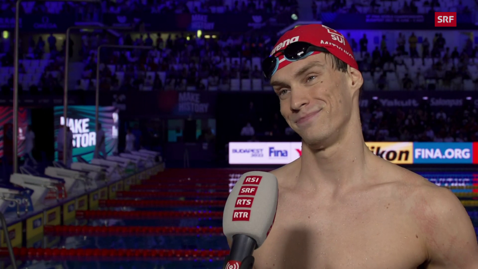Mityukov: «Wusste, dass ich nicht um Medaillen mitschwimmen kann» (frz.)
