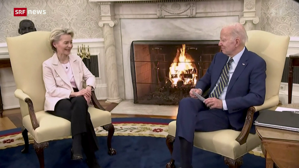 Archiv: Ursula von der Leyen zu Besuch bei Joe Biden