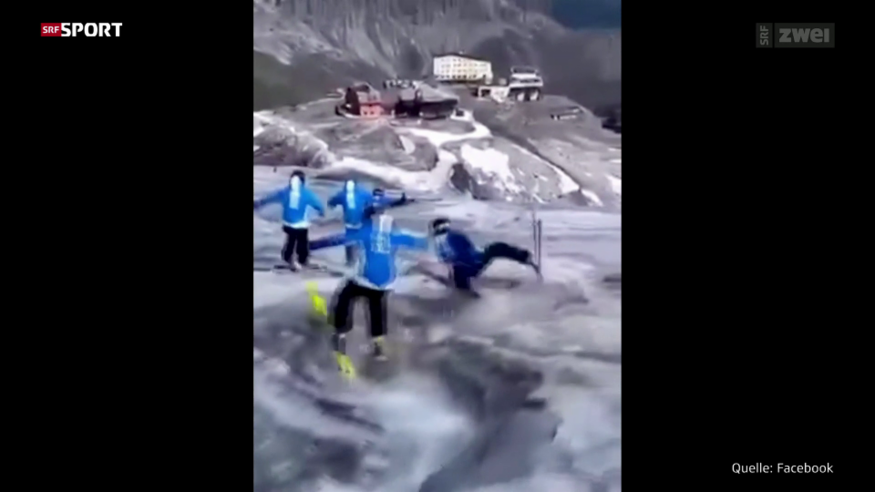 Aus dem Sportpanorama: Sind Gletscher-Trainings bald Geschichte?