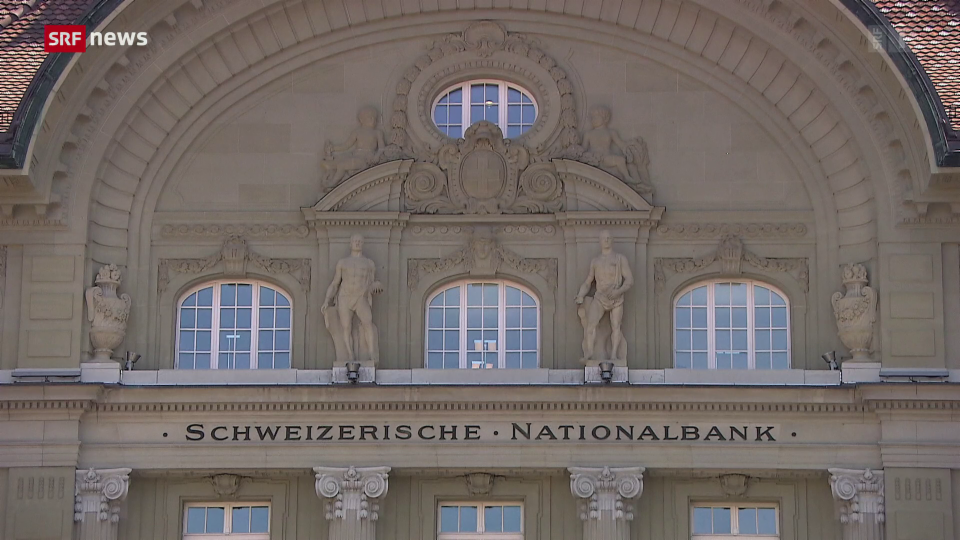 SNB meldet massives Minus