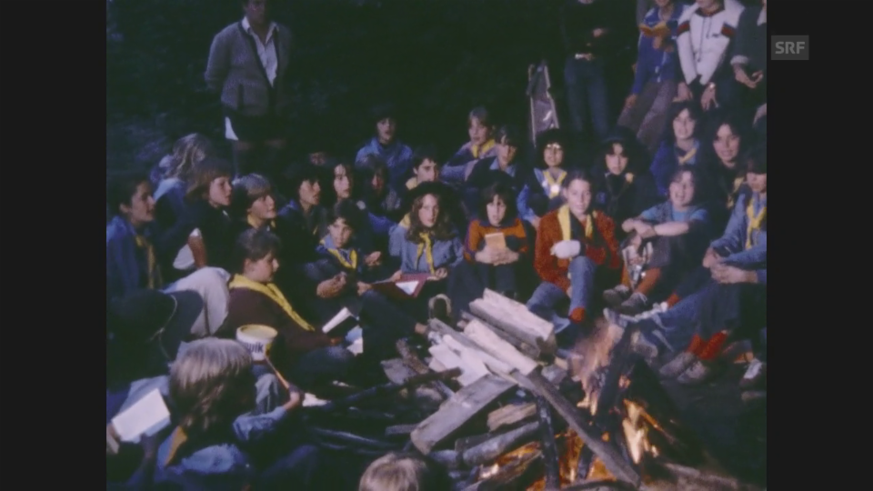 Erstes gemeinsames Bundeslager von Mädchen und Knaben 1980