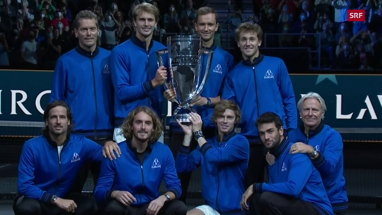Auch ohne die «Big 3» - Team Europa gewinnt den Laver Cup überlegen - Sport 