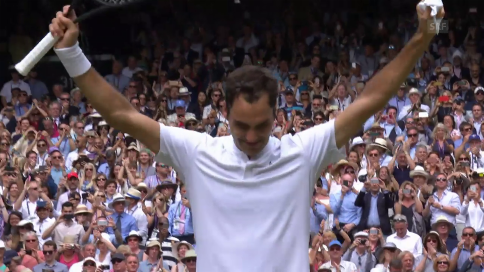Archiv: Roger Federers letzter Wimbledon-Triumph 2017