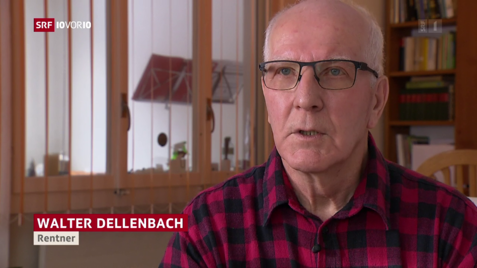 Walter Dellenbach verdankt First Responder Michael Gfeller sein Leben.