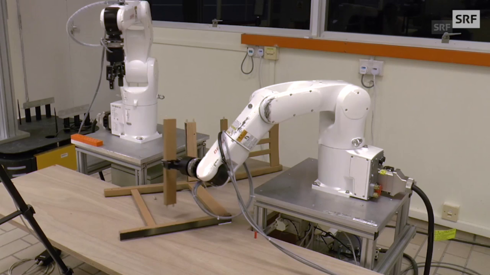 Roboter bauen Ikea-Stuhl in 20 Minuten auf