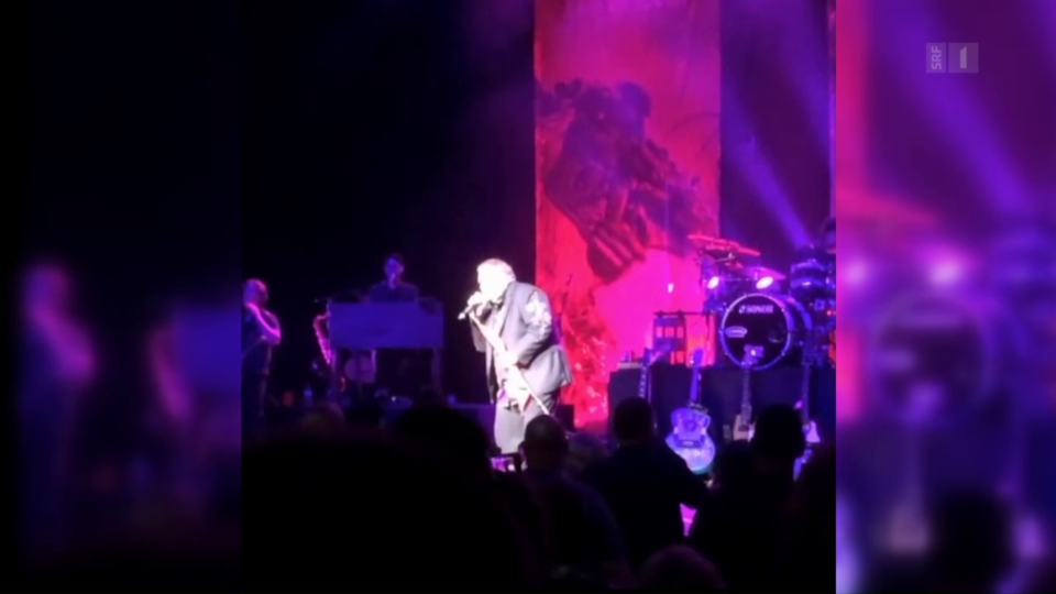 Archiv: Im Juni 2016 kollabierte Meat Loaf auf der Bühne in Edmonton