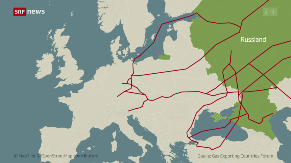 Europas Abhängigkeit von russischem Gas und Öl