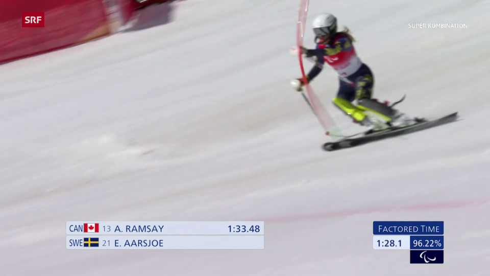 Para-Skifahrerin Aarsjoe kurvt wie eine Weltcup-Athletin