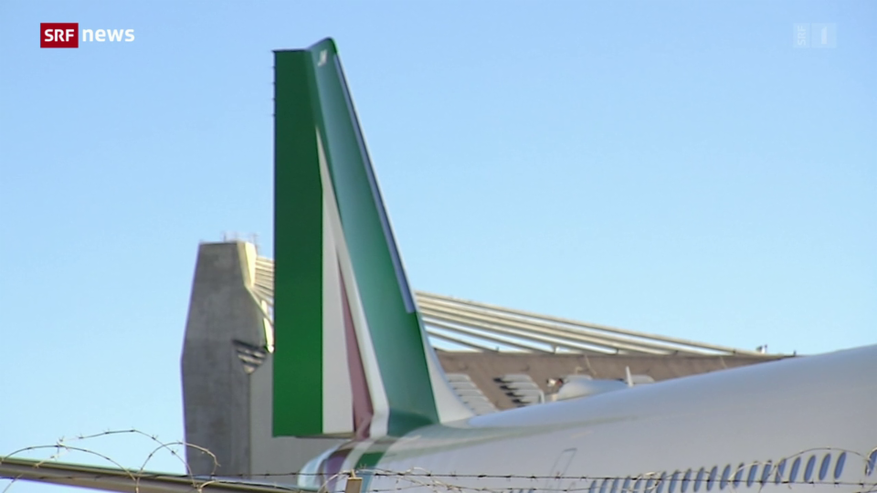 Die italienische Fluglinie Alitalia hebt zum letzten Mal ab
