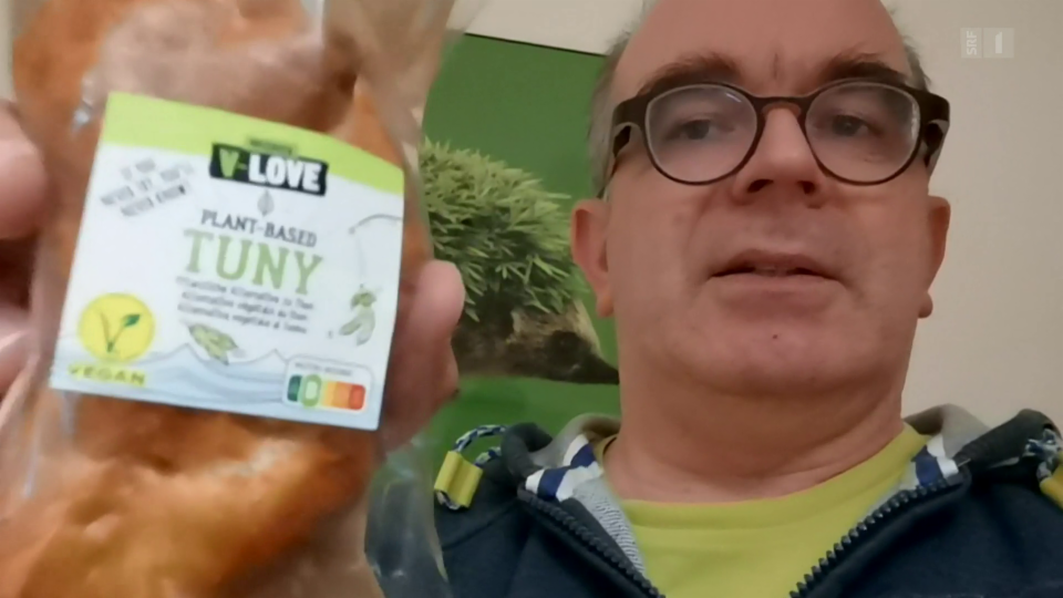 Etikettenschwindel-Kandidat: Ein veganes Sandwich mit Fisch