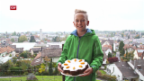 Video «4 Sprachen zum Dessert: Robins Aargauer Rüeblitorte» abspielen