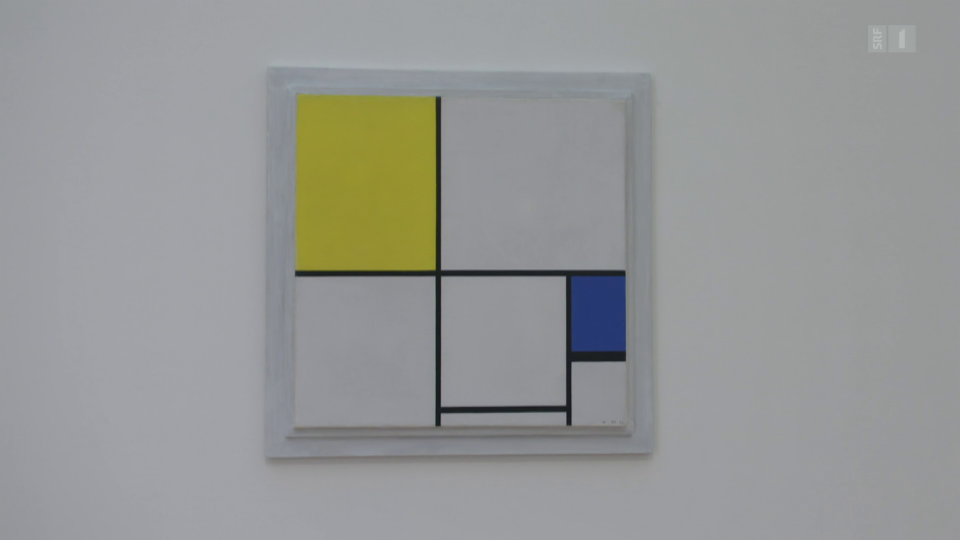 Ausstellung von Piet Mondrian in der Fondation Beyeler