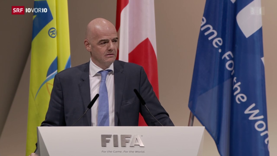 Aus dem Archiv: Infantino ist neuer Fifa-Präsident