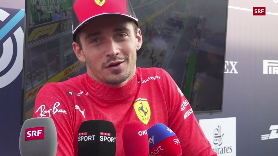 Leclerc: «Wir waren nicht schnell genug» (engl.)