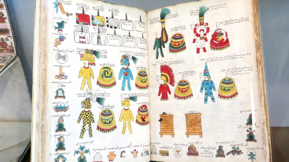 Codex Mendoza: Was die Bilder-Handschrift über die Azteken erzählt