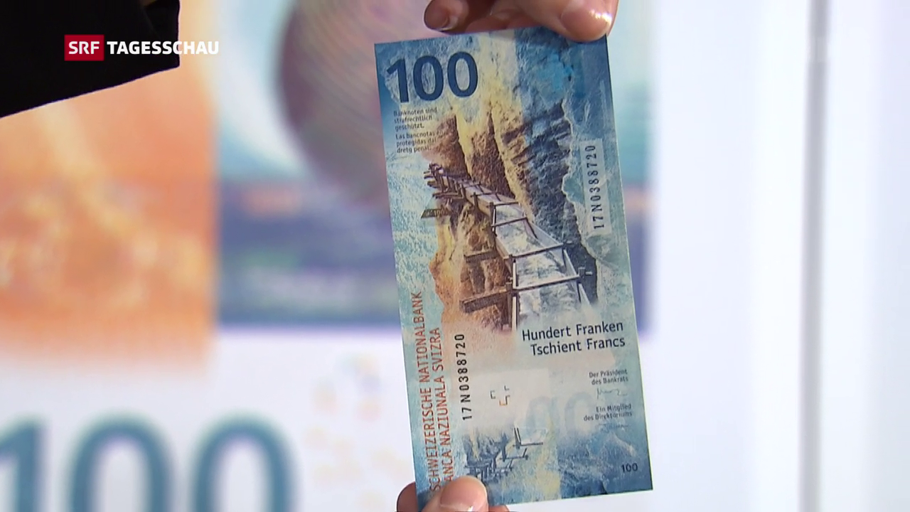 Neue 100 Franken Note Wie Das Papiergeld Vertrauen Erlangte News Srf