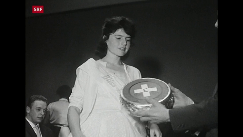
Aus dem Archiv: Wahl zur Miss Milk 1961 in Brugg